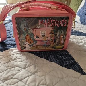 Loungefly Pink Aristocats Crossbody Bag